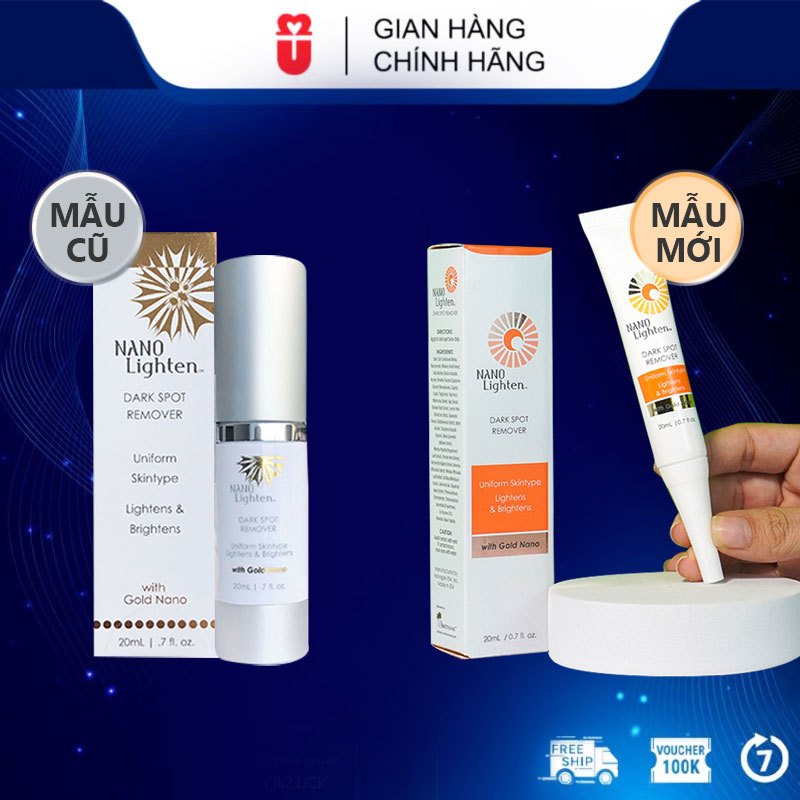 Serum Mờ Nám,Tàn Nhang Nano Lighten Dark Spot Remover 20ml