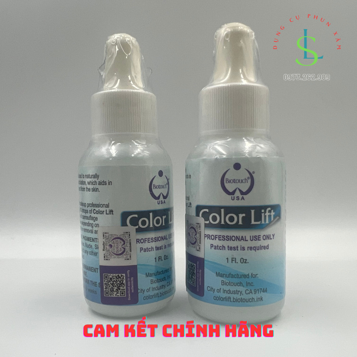 Xóa Xăm Color Lift của Mỹ Cam Kết Chính Hãng, hàng Full tem / linhshop-hn