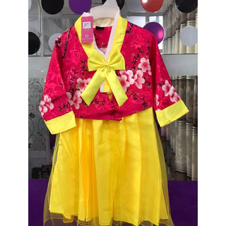 Hanbok 18kg cho bé gái siêu dễ thương