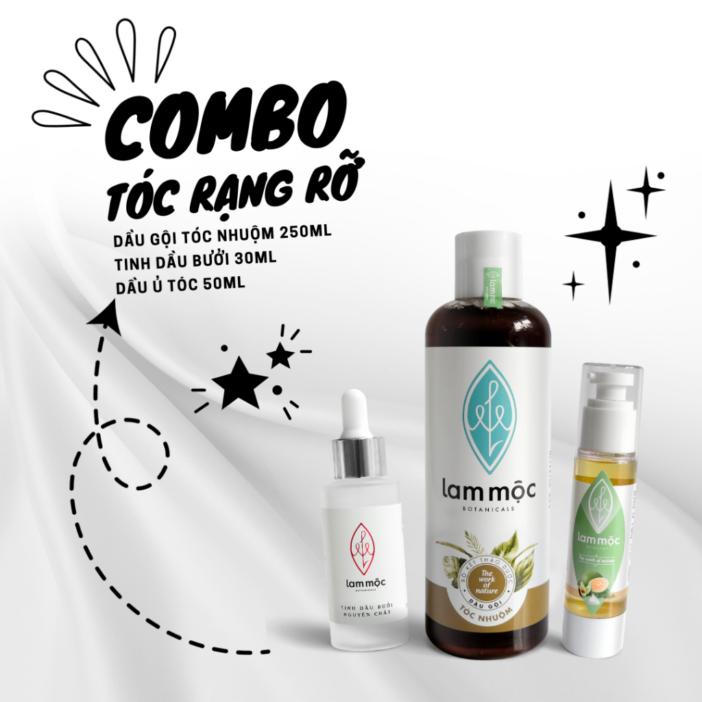 BỘ SẢN PHẨM TÓC RẠNG RỠ - Lam Mộc