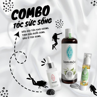 Bộ sản phẩm tóc sức sống - lam mộc