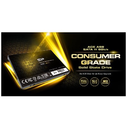 Ổ cứng SSD Silicon Power A55/A56/A58 Sata III 2.5" dùng cho Laptop và PC - Chính Hãng NEW Full Box - Bảo hành 3 năm