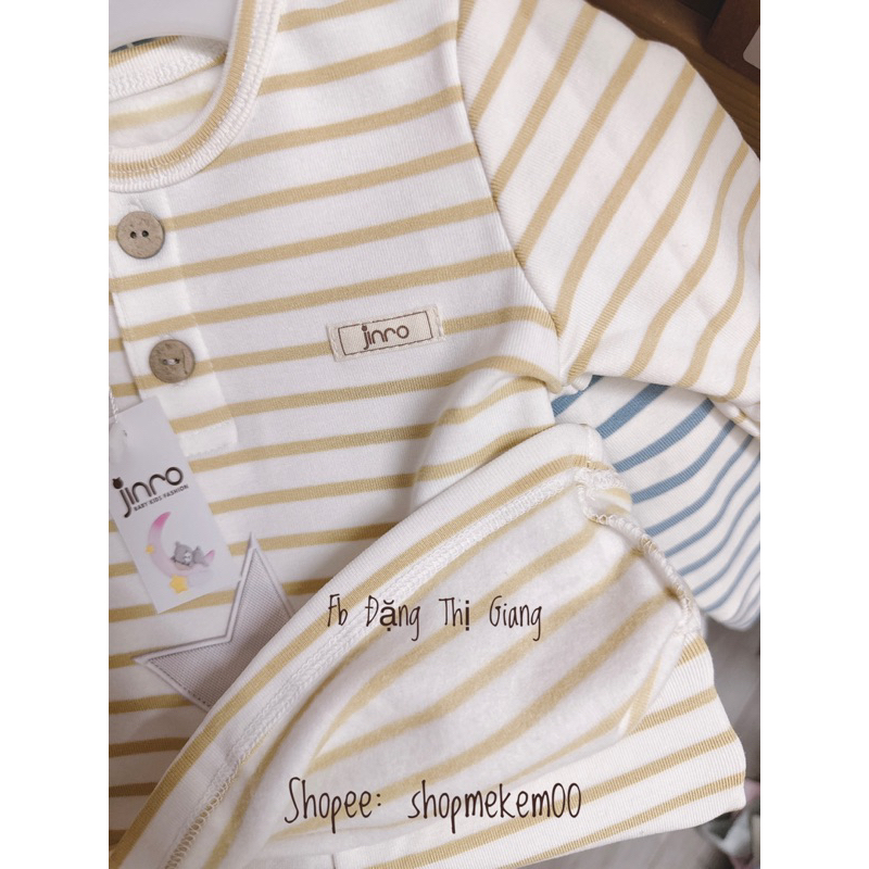 Bộ dài bổ trụ lót nỉ ấm Jinro mùa đông cho bé trai bé gái