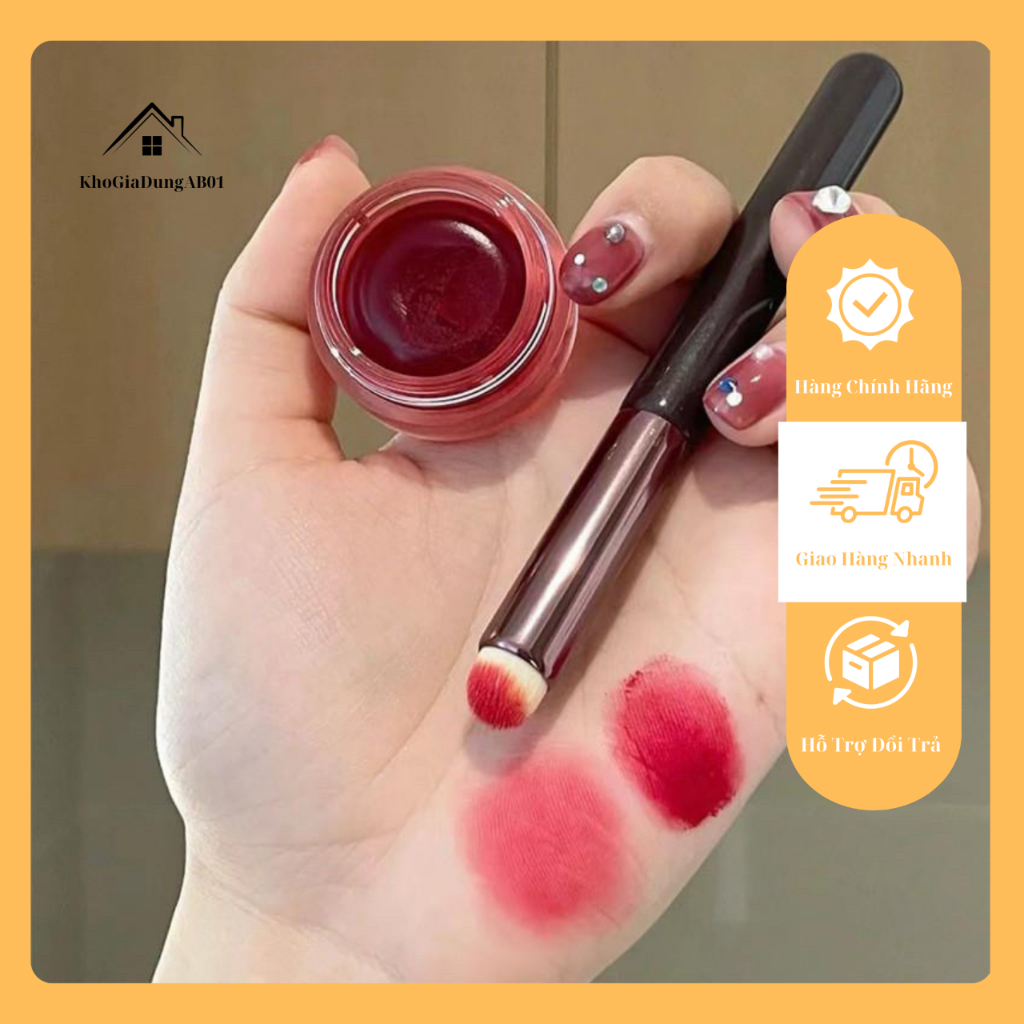 Cọ trang điểm, cọ môi tán son trang điểm makeup nội địa trung AB01