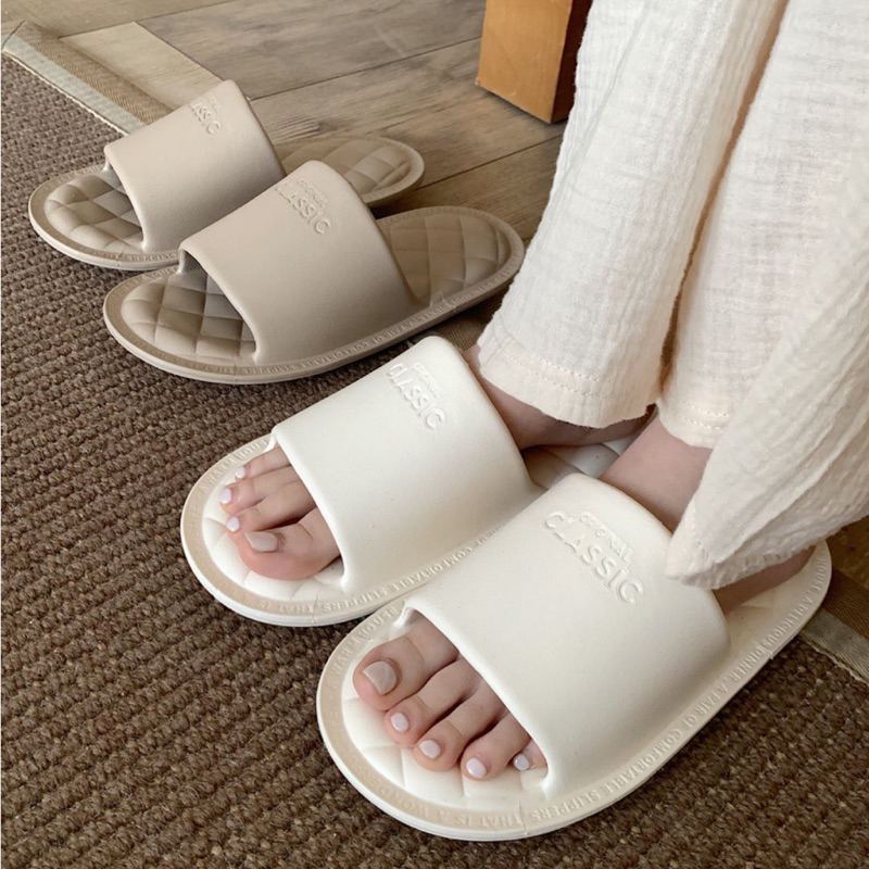 Dép bánh mì nữ, dép trong nhà giá rẻ dép classic chất eva mềm nhẹ