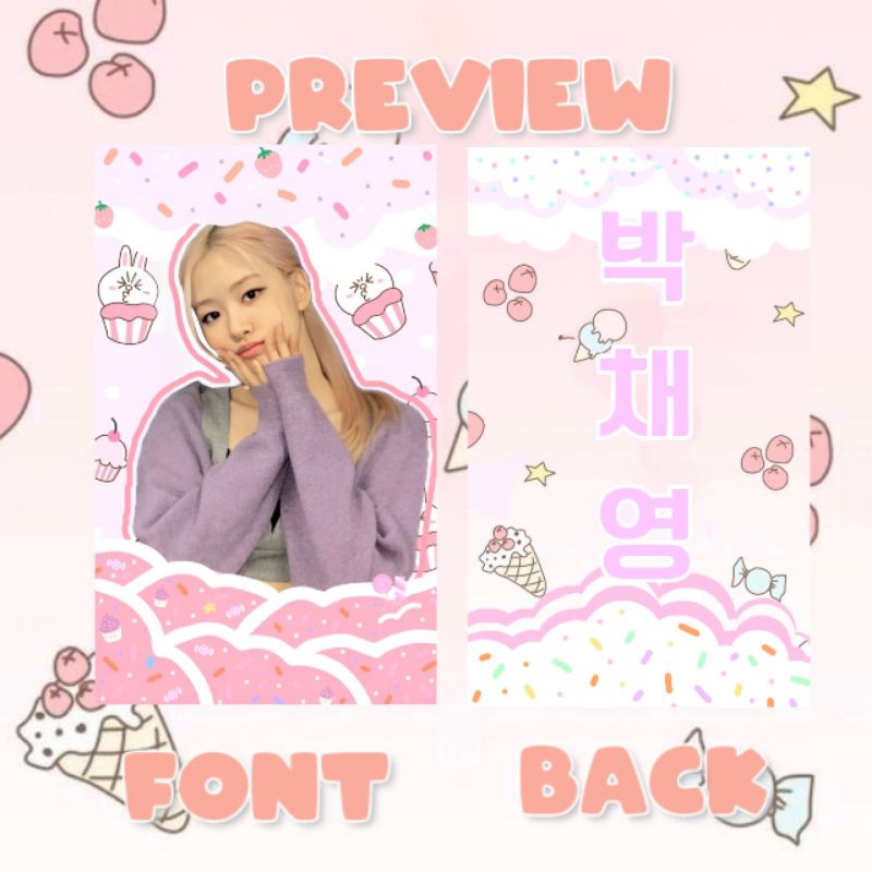 Combo 100 Thẻ Card Des 20 Mẫu Hình Nhóm Nhạc Nữ Black Pink | Giá Rẻ Nhất Shoppe