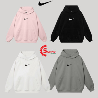 Áo hoodie NIKE có mũ form rộng cao cấp nam nữ chất nỉ bông form chuẩn unisex phong cách HDN73.