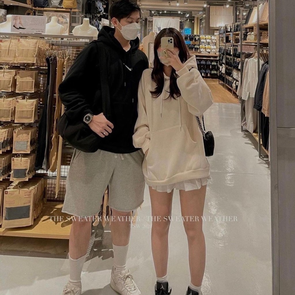 Áo hoodie NIKE có mũ form rộng cao cấp nam nữ chất nỉ bông form chuẩn unisex phong cách HDN73.