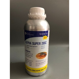 Alpha super 20SC, Thuốc diệt muỗi, ruồi, kiến, gián 1lít