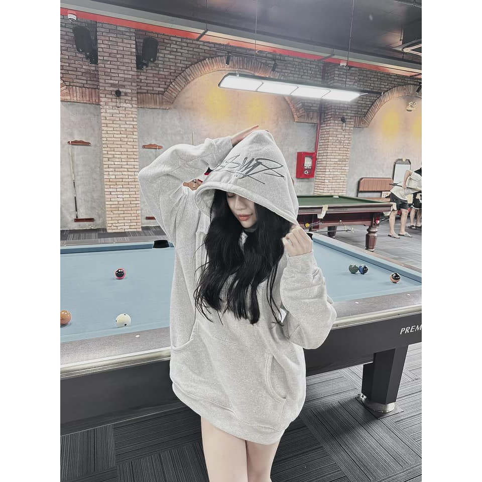 Áo Hoodie STUSSY Basic phong cách đơn giản Áo Hoodie Sweater Stussy Bi Da Nỉ Bông Siêu Ấm Chất Vải Cotton