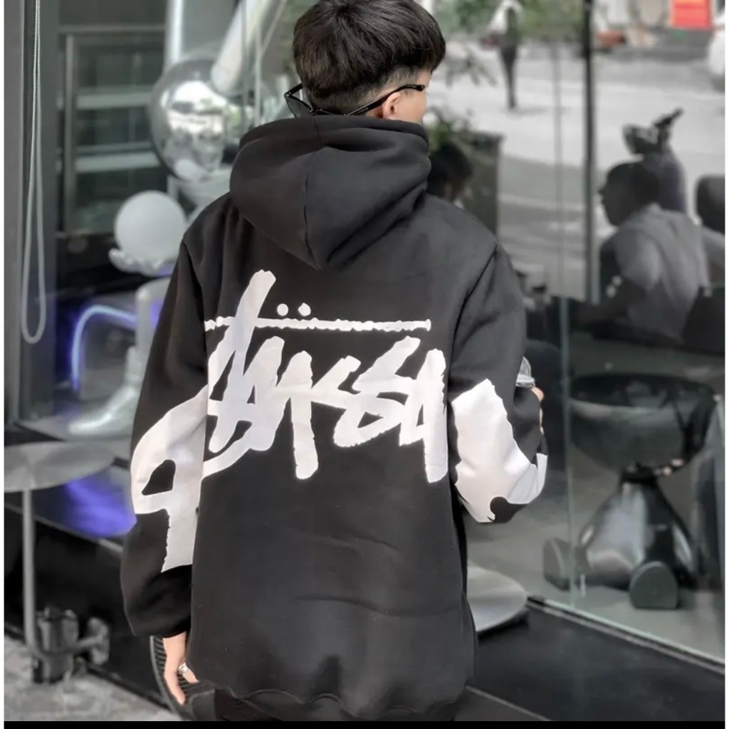 Áo Hoodie Áo Hoodie Stussy Chính Hãng - Áo Hoodie Nam Nữ Cao Cấp Mũ 2 Lớp Phong Cách Hàn Quốc