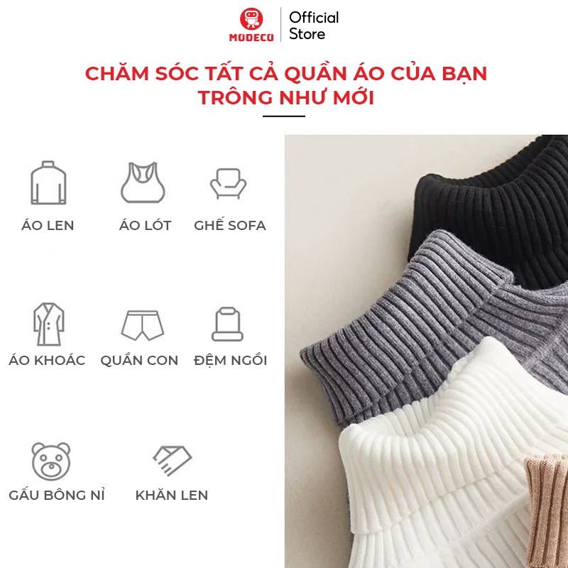 Máy Cắt Lông Xù Quần Áo Modeco - Mẫu Mới 2023 Nâng Cấp Dao Cắt 6 Lưỡi, Cắt Nhanh Và Sạch Hơn - Tặng  Kèm Lưỡi Dao