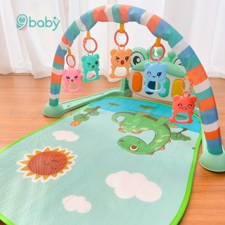 Thảm đàn Piano 9Baby hình ếch xanh cho bé ,dautayshopvn