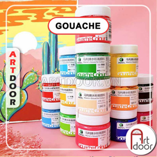 [ARTDOOR] Màu vẽ Gouache MARIES Hũ lẻ (100ml)