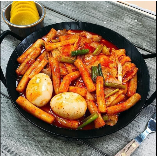 Bánh Gạo Tokbokki Hàn Quốc 500G- Tách Lẻ Ko Tem- Chia từ túi 1KG