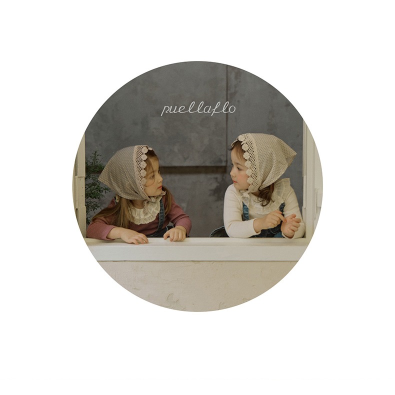 Áo tăm cổ bèo dày dặn 3 màu cho bé gái AST009