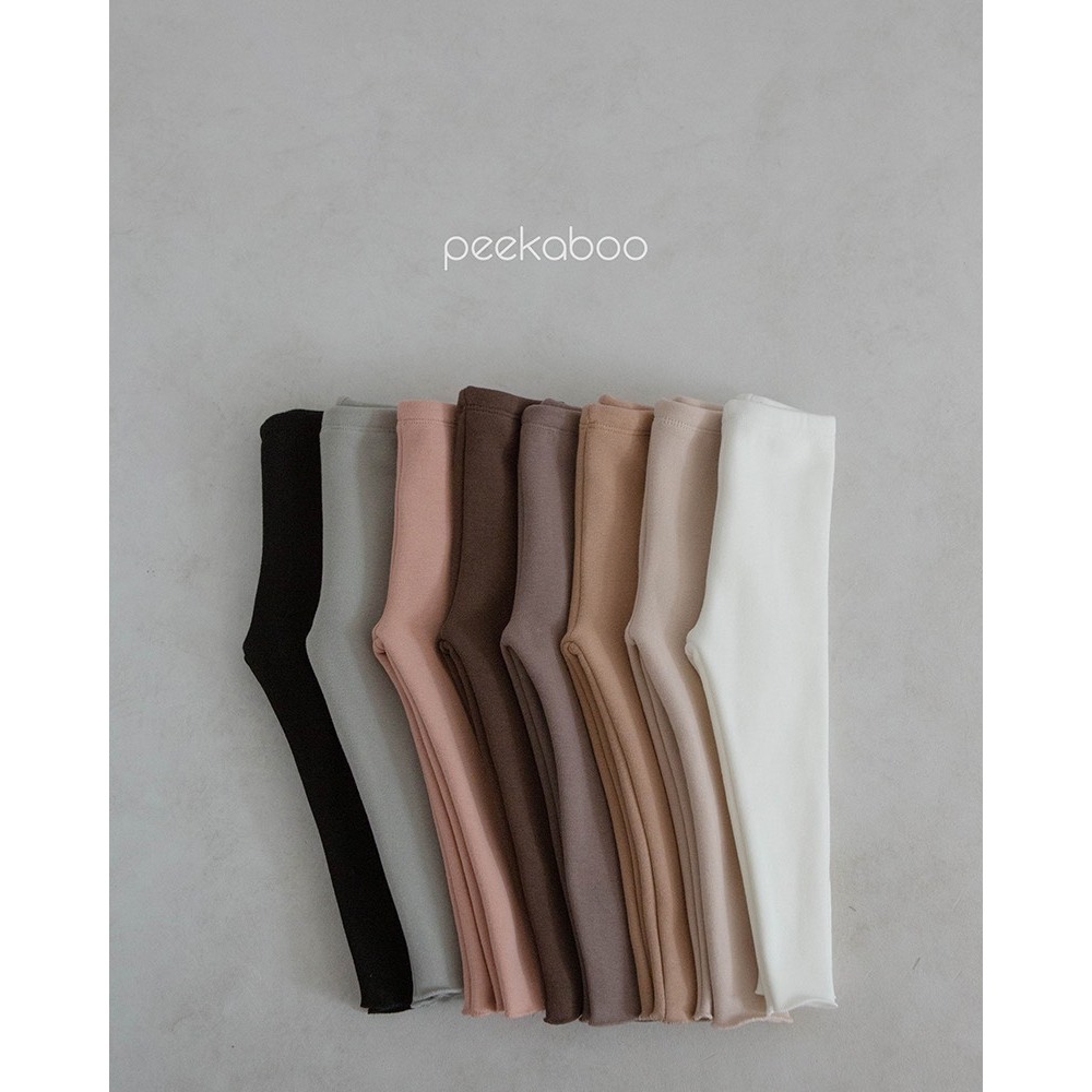 [PEEKABOO] Quần legging lót lông
