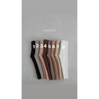 [PEEKABOO] Quần legging lót lông