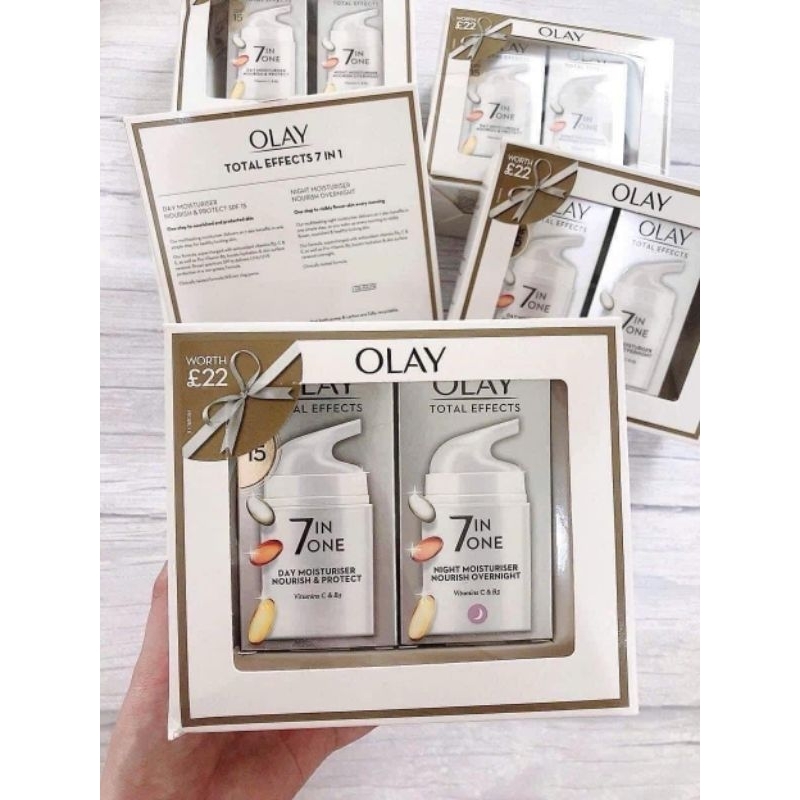 Kem dưỡng Olay Total Effect 7 in 1 dưỡng trắng