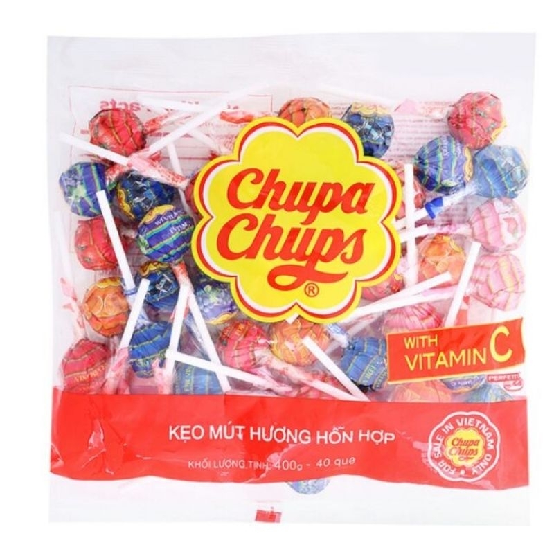Kẹo mút chupa chups gói 60 que