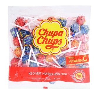 Kẹo mút chupa chups gói 60 que