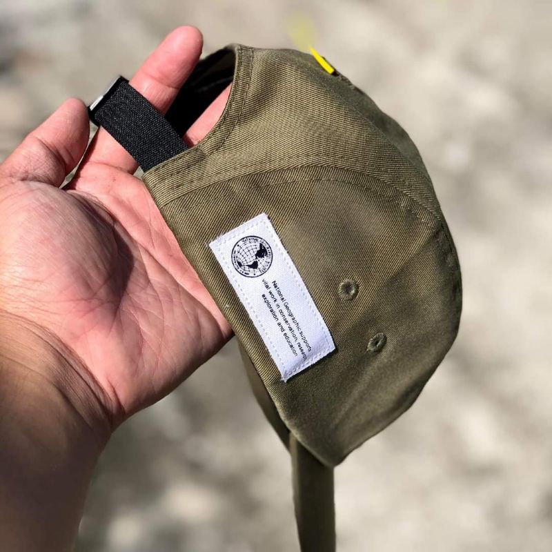 Nón kết NATIONAL GEOGRAPHIC Chính hãng, phom nón 5 mảnh,êm đầu Phối thun cực xịn  • Khoá cài xịn ,Logo thêu