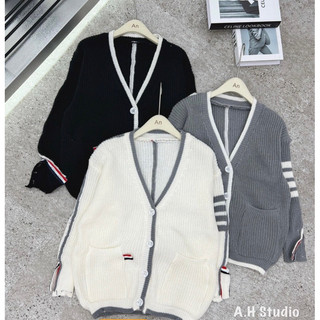 Áo cardigan len Thom (ảnh thật/ có sẵn)