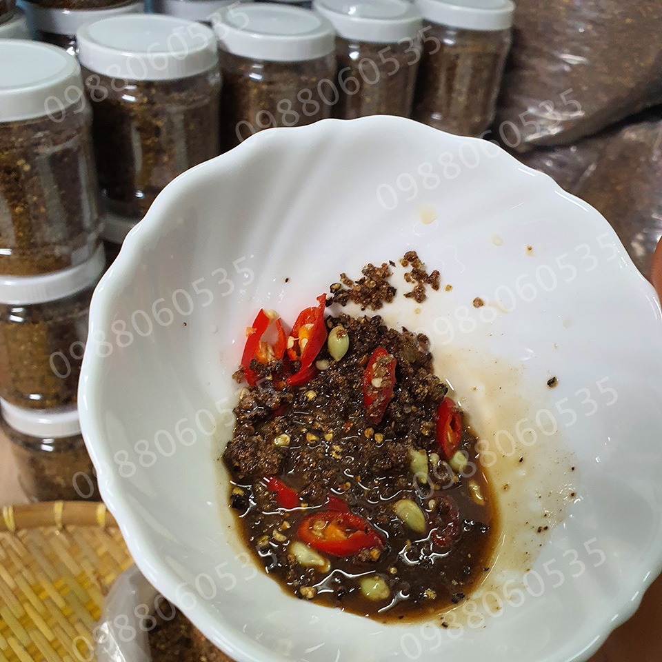 Muối tiêu chấm gà ủ muối - Muối chấm thần thánh siêu ngon.