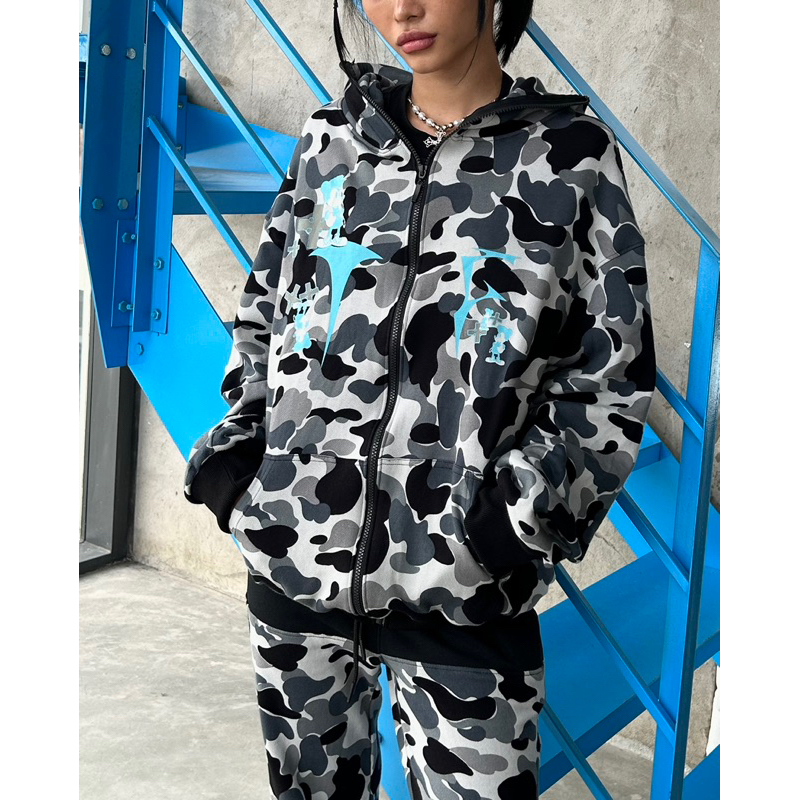 Áo khoác TF CAMO HOODZIP