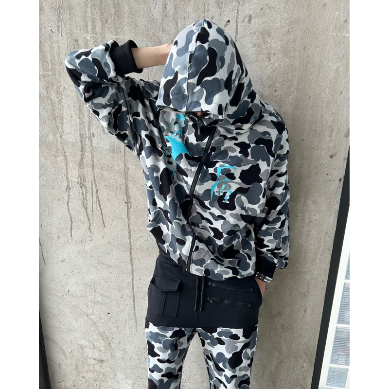 Áo khoác TF CAMO HOODZIP