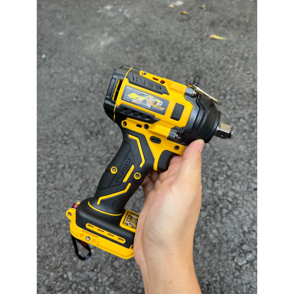 D20-IW550Pro Máy siết Bulong 550Nm Khẩu 1/2 INCH Sử Dụng Chân Pin D20 DEKTON / Motor Brushless / Sử Dụng Chân Pin Dewalt