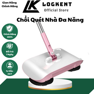 Chổi Quét Nhà Tự Động Xoay Không Dùng Điện, Chổi Quét Nhà, Hút Bụi Thông Minh Xoay 360 Độ Tự Động(LOGKENT)