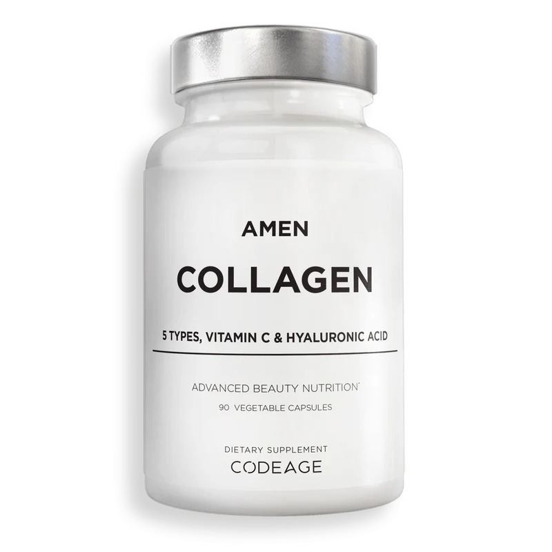 Viên uống Collagen Codeage Amen + C + HA hỗ trợ da căng bóng, dưỡng sáng, đẩy lùi lão hóa 90 viên - ajaskinlab