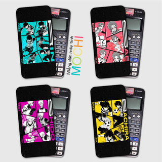 Miếng decal bluelock dán cái loại máy tính (casio fx-570 / fx-570 ii / fx-580 / fx-880, vinacal....)