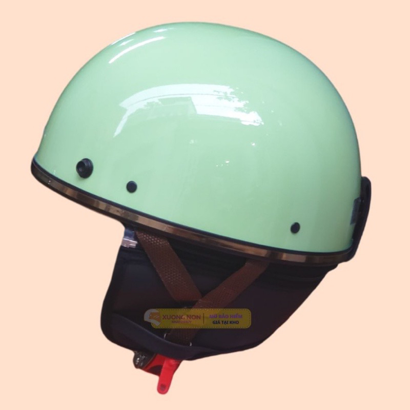 MŨ BẢO HIỂM 1/2 PUG Version Harley Bảo Hành Chính Hãng 12 Tháng_NÓN BẢO HIỂM 1/2