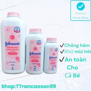 Phấn rôm Johnson Baby chống bết tóc Phấn em bé chống hăm cho bé, an toàn dễ chịu Thái Lan
