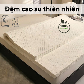 Đệm cao su thiên nhiên 100% an yên bedding - nệm cao su organic cao cấp