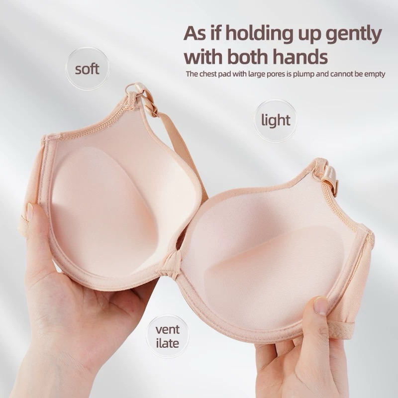 Áo lót cotton hình nơ xinh có gọng đệm 3cm mã 1257