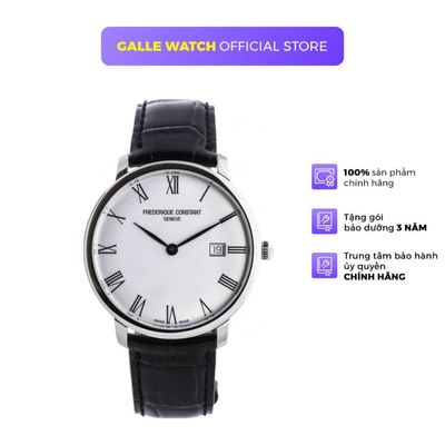 Đồng hồ cơ nam Frederique Constant FC-306MR4S6 mặt kính Sapphire cao cấp, dây da đeo tay, phong cách sang trọng
