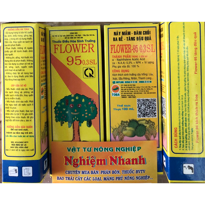 FLOWER 95 TOBA (CHAI 100ML)