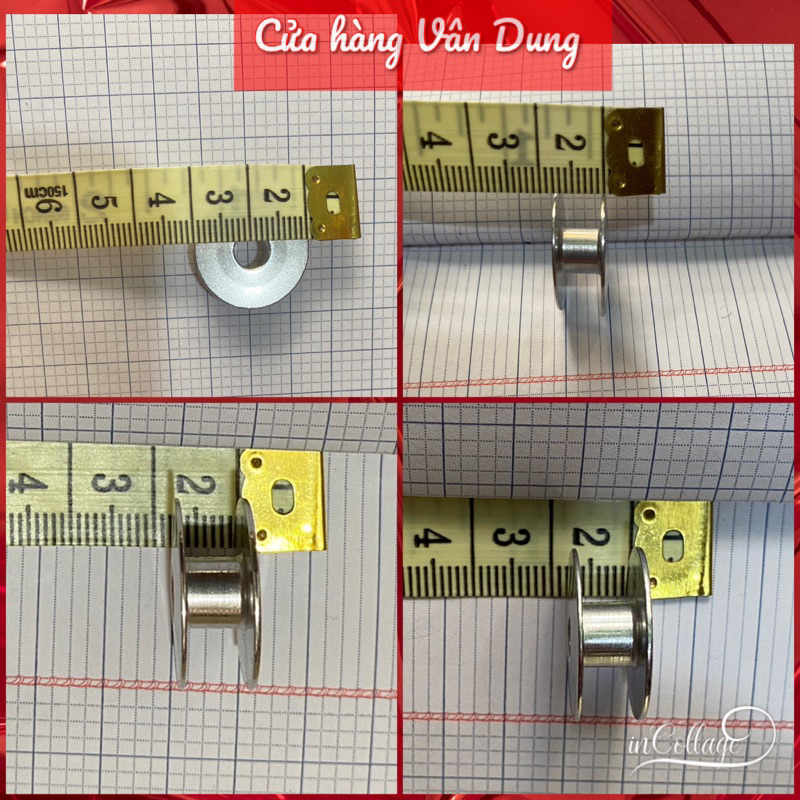 Suốt đánh chỉ máy may 1 kim,dùng cho máy may công nghiệp.5 con suốt 10.000