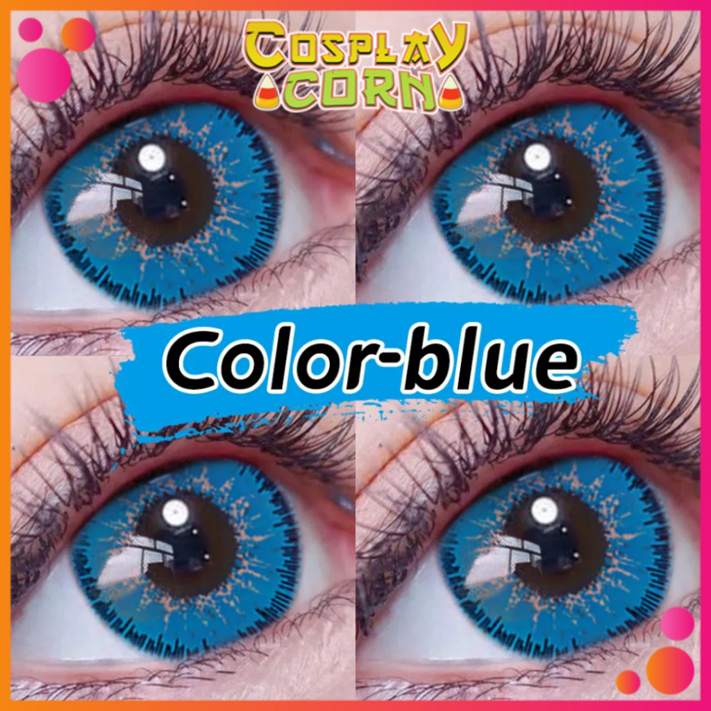 Lens Heterochromic cosplay - kính áp tròng cosplay anime chuyên dụng nhiều màu độ cận không cận cận lệch CORNCOSPLAY