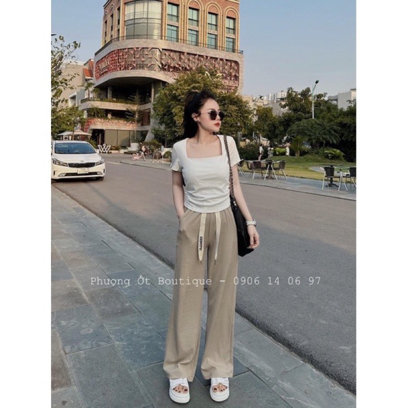 Quần xuông tăm 3 màu siêu ngầu