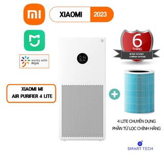 Máy Lọc Không Khí Xiaomi Smart Air Purifier 4 Lite - Máy Lọc Không Khí SMART TECH VN Thiết Kế Nhỏ Gọn Hệ Thống Lọc 3 Lớp