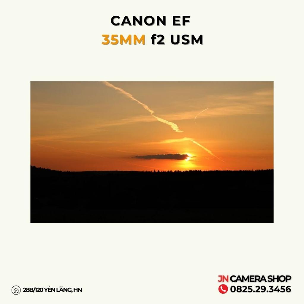 Ống kính CANON EF 35MM F2 USM LENS 95%