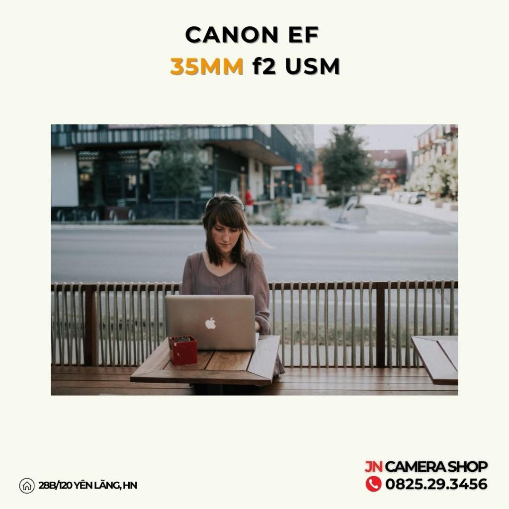 Ống kính CANON EF 35MM F2 USM LENS 95%