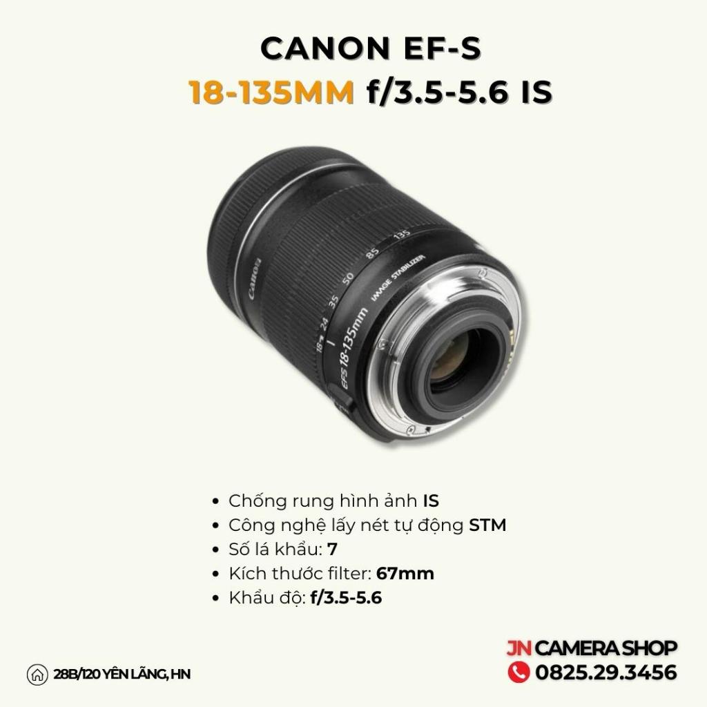 Canon 18-135mm F/3.5-5.6 IS 95%
