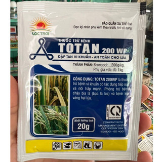 Totan 200wp gói 20g đập tan vi khuẩn , an toàn cho lúa
