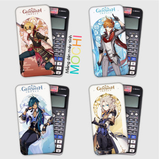 Miếng decal genshin dán cái loại máy tính (casio fx-570 / fx-570 ii / fx-580 / fx-880, vinacal....)