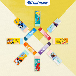  Gôm tẩy Thiên Long đa dạng mẫu mã mềm dẻo xóa sạch vết chì trên giấy phù hợp học sinh - Màu ngẫu nhiên 